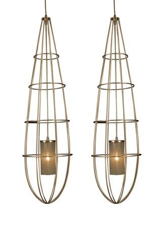 Zeppelin Large Suspension Light by Hamilton Conte 