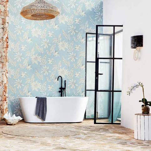 Ananda Topaz Wallcovering by Harlequin