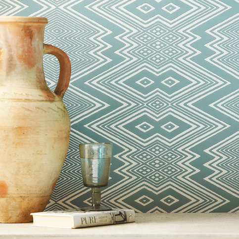 Ankara Sky/Awakening Wallcovering by Harlequin