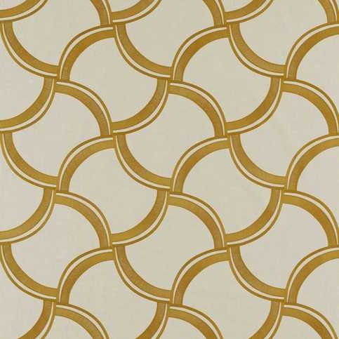 Cognate Dijon/Shiitake Fabric by Harlequin