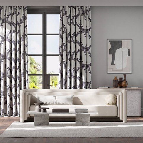 Cognate Japanese Ink/ Awakening Fabric by Harlequin