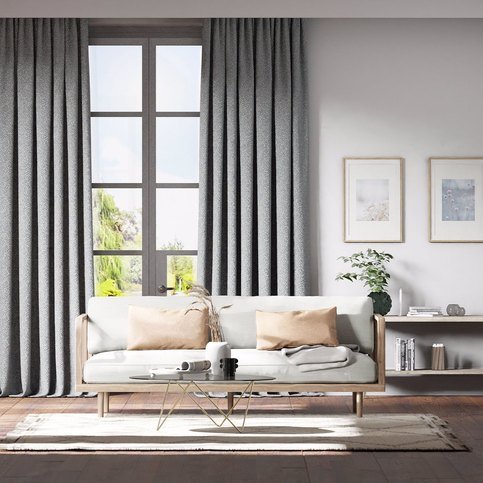 Dentella Powder Blue Fabric by Harlequin