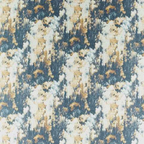 Diffuse Ink/ Copper Fabric by Harlequin