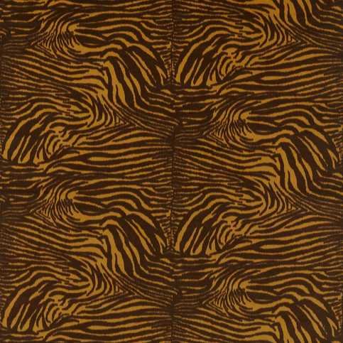 Equidae Onyx/Amber Light Fabric by Harlequin