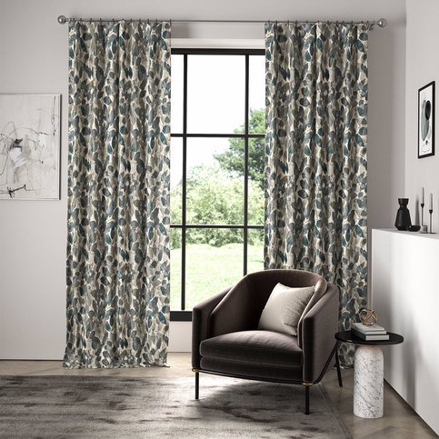 Expose Marble/Coast/Slate Fabric by Harlequin