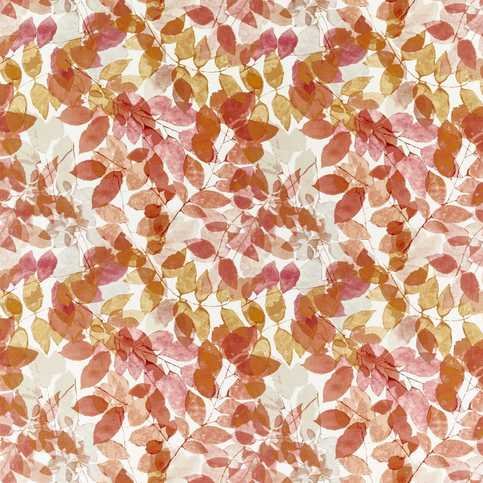 Expose Rosewood/Saffron/Parchment Fabric by Harlequin