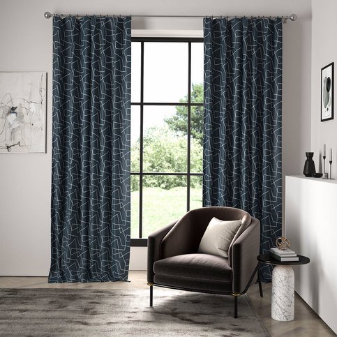 Extensity Adriatic/ Pearl Fabric by Harlequin