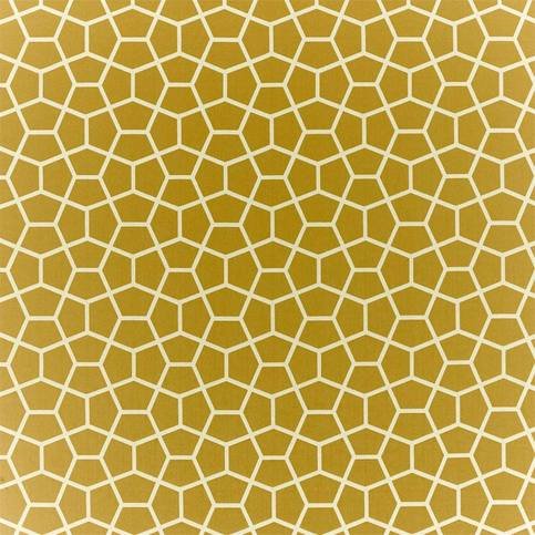 Glyptic Chartreuse Fabric by Harlequin