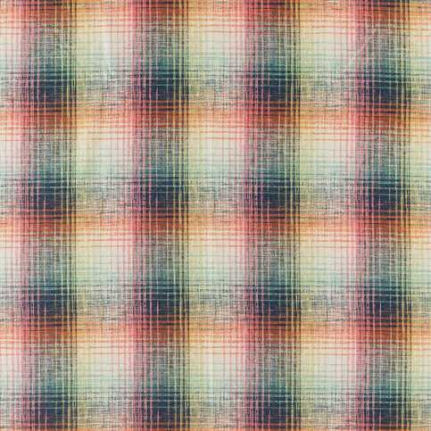 Hamada Fuchsia/Marine Fabric by Harlequin