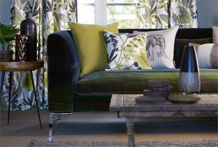 Amazilia Velvet Fabric by Harlequin 