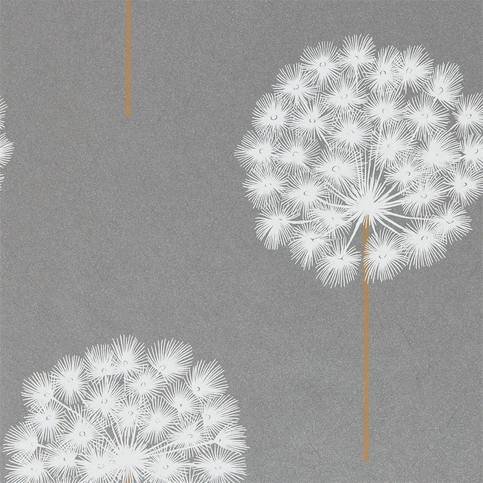 Amity Pewter/Brass Wallcovering by Harlequin 