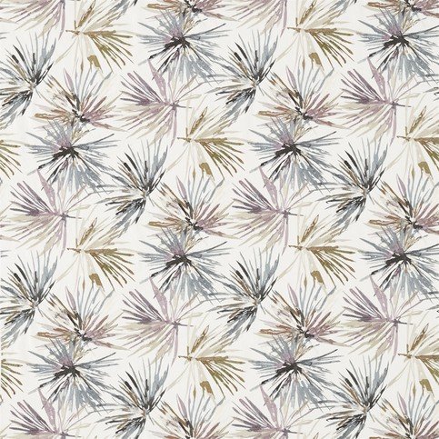 Aucuba Heather/Slate Fabric by Harlequin 
