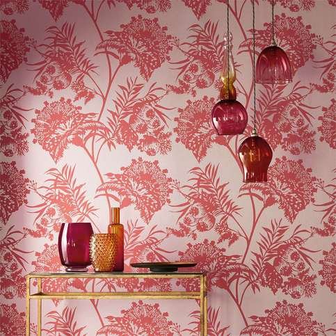 Bavero Coral Wallcovering by Harlequin 