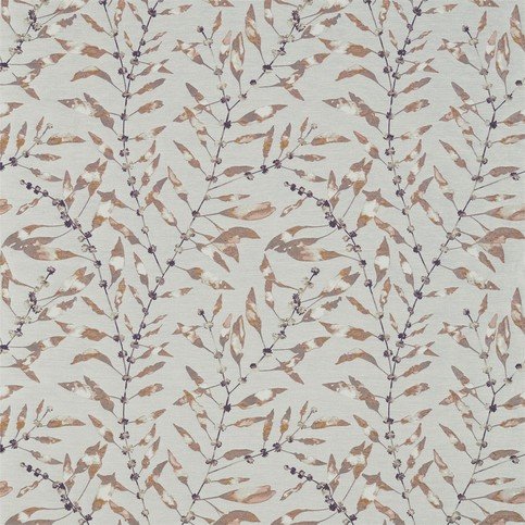 Chaconia Mandarin/Fig Fabric by Harlequin 