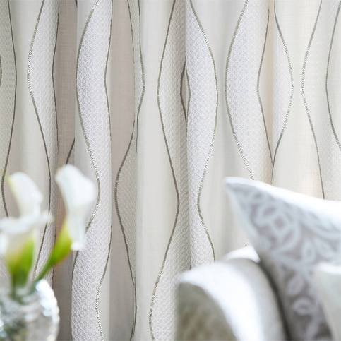 Chime Brass Fabric by Harlequin 