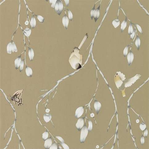 Iyanu Linen/Blush Wallcovering by Harlequin 