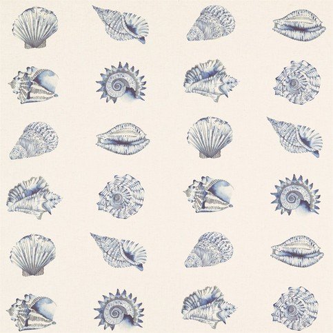 Kabibi Indigo Fabric by Harlequin 