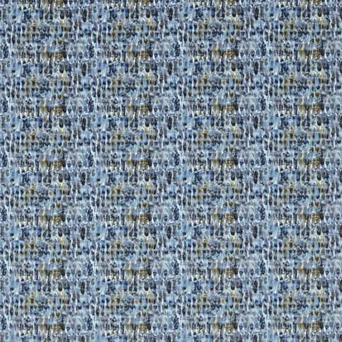 Kelambu Indigo/Pebble Fabric by Harlequin 