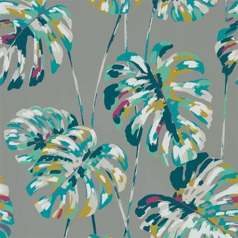 Kelapa Lagoon/Cerise Wallcovering by Harlequin 
