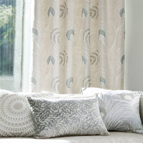Louella Seaglass/Pearl Fabric by Harlequin 