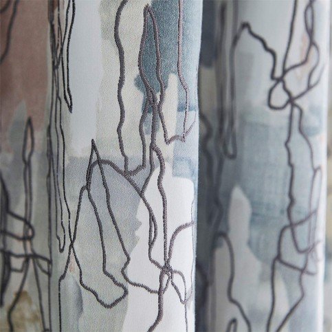 Multitude Seaglass/Chalk Fabric by Harlequin 