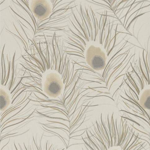 Orlena Putty/Silver Wallcovering by Harlequin 