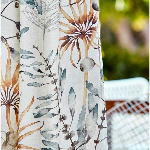 Postelia Amber/Slate Fabric by Harlequin 