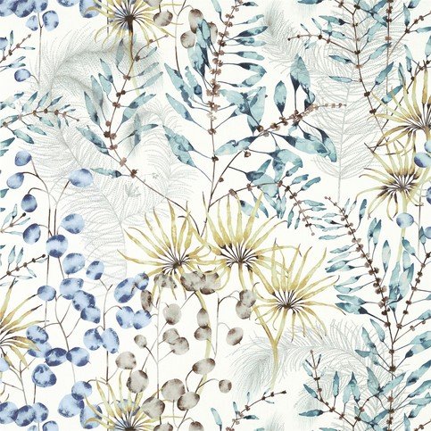 Postelia Lagoon/Linden Fabric by Harlequin 
