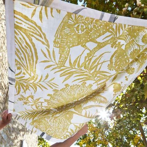 Toco Ochre Fabric by Harlequin 