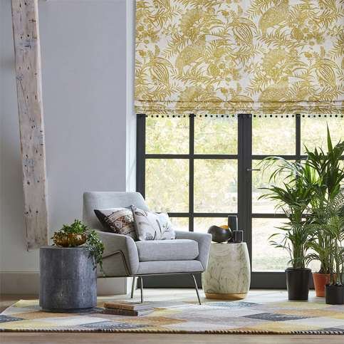 Toco Ochre Fabric by Harlequin 
