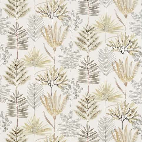Yasuni Ochre/Linen Fabric by Harlequin 