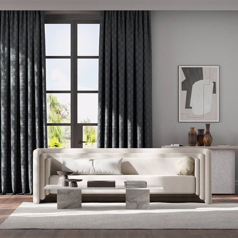 Issoria Midnight Fabric by Harlequin