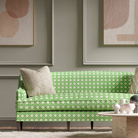 Lovelace Apple/Paper Lantern Fabric by Harlequin