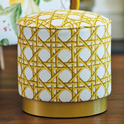 Lovelace Honey/Paper Lantern Fabric by Harlequin