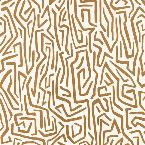 Melodic Gold/Paper Lantern Wallcovering by Harlequin