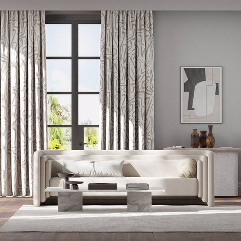 Melodic Stone/Awakening Fabric by Harlequin