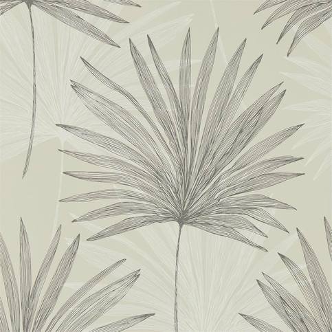 Mitende Pewter/Chalk Wallcovering by Harlequin