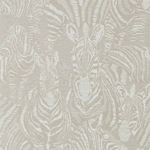 Nirmala Platinum/Chalk Wallcovering by Harlequin