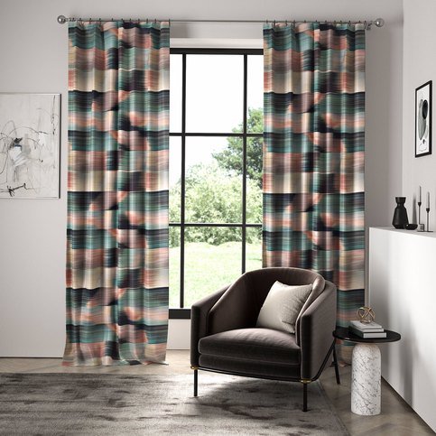 Oscillation Cascade/ Rose Quartz Fabric by Harlequin
