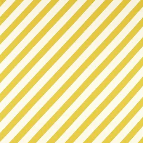 Paper Straw Stripe Citrine Fabric by Harlequin X Sophie Robinson