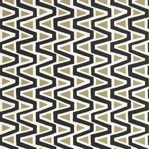 Perception Black Earth/Gilver/New Beginnings Wallcovering by Harlequin