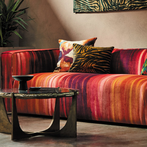Rewilded Fig/Pomegranate/Tangerine Fabric by Harlequin