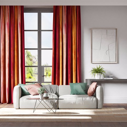 Rewilded Fig/Pomegranate/Tangerine Fabric by Harlequin