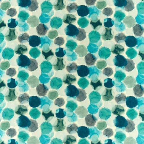 Selenic Azure/Ink Fabric by Harlequin