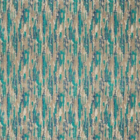 Sial Marine/ Ink Fabric by Harlequin
