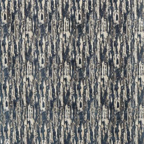 Sial Oyster/ Ink Fabric by Harlequin