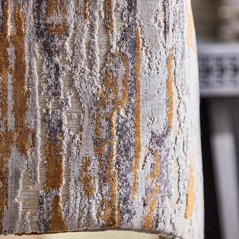 Sial Pewter/ Bronze Fabric by Harlequin