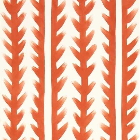 Sticky Grass Carnelian Wallcovering by Harlequin X Sophie Robinson