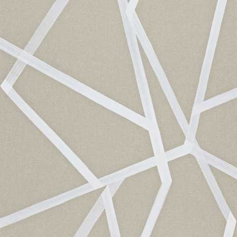 Sumi Pebble/Chalk Wallcovering by Harlequin