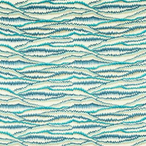 Tremolo Azure/Ink Fabric by Harlequin